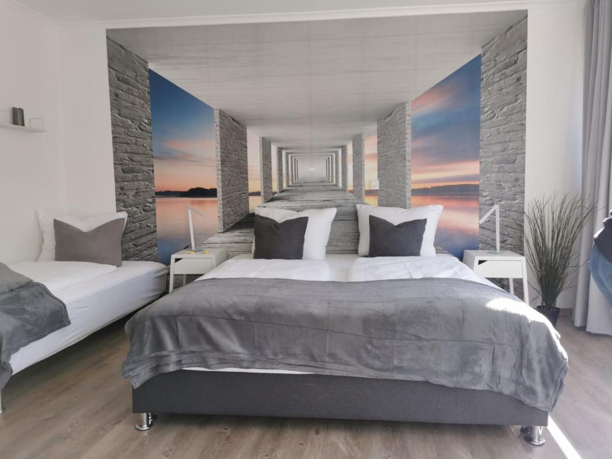 Hotel Seeblick Am Sankelmarker See - Natur Und Erholung Oeversee ภายนอก รูปภาพ